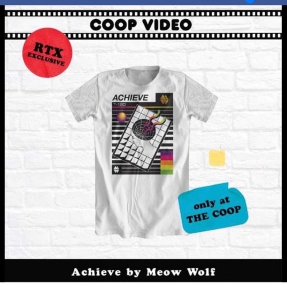 IN BOX Meow Wolf x Achievement Hunter Rooster Teeth RTX Austin 2019 The Coop - Picture 1 of 7